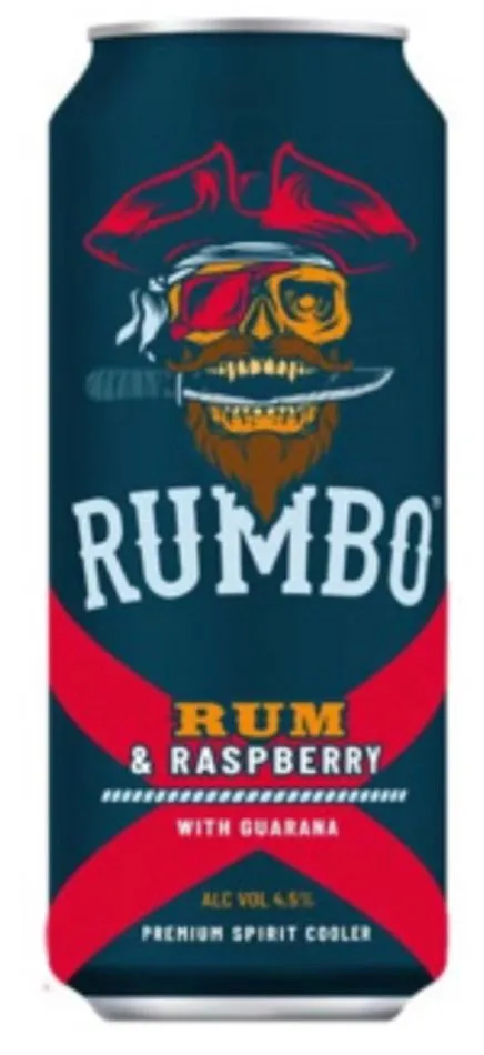 Rumbo Rum & Raspberry spirit cooler